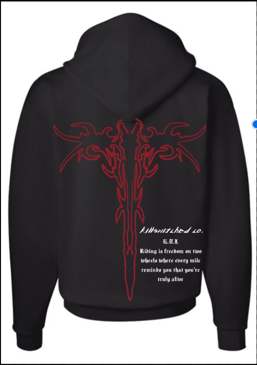 Crimson Blade Hoodie
